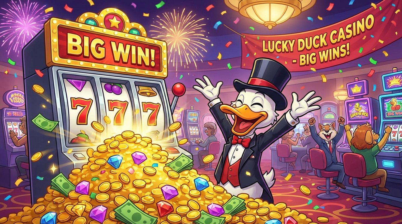 Campeão da Sorte comemorando vitória no cassino